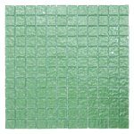 Metallic Texture Mosaic Lime Green Tiles Sheet Size 30CM X 30CM