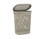 Laundry Bin And Lid Ivory 60L