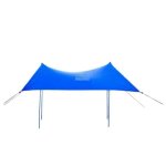 5M X 10M Blue Stretch Tent Gazebo Non-waterproof