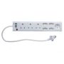 P-09 USB 9 Way Multi Plug With 3 USB Ports