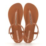 Ladies Class Chic Sandal - Brown - 4