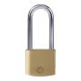 30MM Brass Padlock Long Shackle PACK1