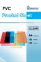Frosted Binding Covers Pvc - Clear