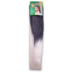 Yaki Braid 24" - Blueblack white