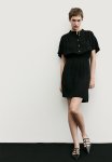 Tie-belt Dress - Black