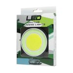 Universal 12V Cob LED White Daytime Running Lights