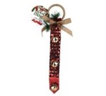 Xmas Room Door Hanger W 3BELLS 45CM