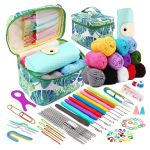 Craft Crocheting Sewing Starter Kit For Beginners 87 Pieces - 22CM