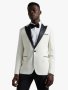 Men&apos S White Tuxedo Jacket