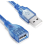 High Quality USB 2.0 Extension Cable Type A Male To Female Blue