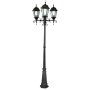 Bright Star Lighting Outdoor Lantern LFL008/3 Black