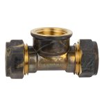 Compression Brass Tee Cxcxfi 22MMX1 2 Sabs Livestainable