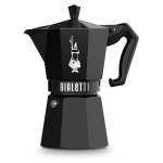 Bialetti Moka Colour - 6 Cup / Black