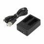 GoPro Action Mounts Dual Slot Fast Charger For Hero 5 Black AHDBT-501 - Best Bargains Online
