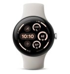 Google Pixel Watch 3 45MM Silver porcelain