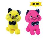 Plush Bright Cat W foambeads 31CM