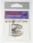 Carbon Steel Octopus Beak Fishing Hooks Size 10