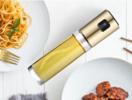 Bronze Top Glass Spray Bottle