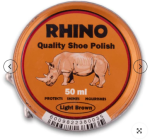Rhino Shoe Polish - Light Brown