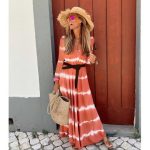 Boho Striped Dress M - The Purple Lovey