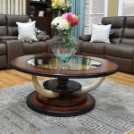 Satao Round Tusk Coffee Table