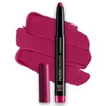 Facescanada Ultime Pro HD Intense Matte Lipstick + Primer - Chestnut Red 9 Hour Long Lasting Lip Color Lightweight & Smudge Proo