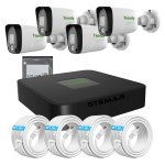 8-CHANNEL Poe Nvr Kit With 4 2MP Cameras & 1TB Hdd