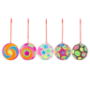 Ball With Elastic Cord And Light 21CM Design May Vary