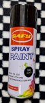 Black Spray Paint - 400ML LED Light Up Store