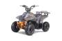 New Rock 2025 110CC 4 Stroke Quad With Remote Start + Reverse - Tao Motor - Small Unit For 6-10 Years - Grey & Orange