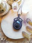 Botswana Agate Pendant Necklace By Autumn Essence