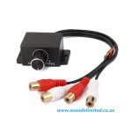 Universal Car Bass Level Control For Amplifier Rca