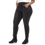 Donnay Plus Size Donna High-waist Enhancer Black Denim Jeans