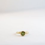 Round - Large - Peridot Small