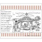 Educational Fun Placemats Christmas - Set Of 4