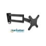 Manhattan Universal Flat-panel Tv Articulating Wall Mount - Double Arm Supports One 13 To 27 Television Retail Box 1 Year Limited Warranty