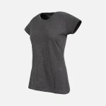 Rebel Women’s Plain T-Shirt Grey