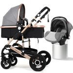 Belecoo Q3 3 In 1 Travel System Rondo Wheel Design