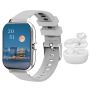 Smart Watch For Men & Earbuds: Travel & Commute Companion