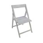 Folding Wooden Chair White
