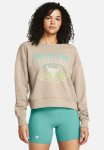 Under Armour Project Rock Heavyweight Terry Crew - Timberwolf Taupe