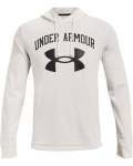 Men's Ua Rival Terry Big Logo Hoodie - Onyx WHITE-112 3XL