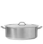 Infinity Stainless Steel Low Casserole Pot With Lid By