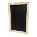 Parrot A4 Chalk Writing Slate Wood Frame Black BD1006