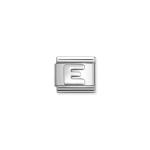 Composable Classic Link Letter E Silver