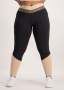 Colour Block Active Legging - Black And Beige - L