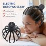 USB Rechargeable Electric Octopus Claw Scalp Massager For Deep Relaxation And Stress Relief Great Gift For Men Women