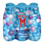Clover Super M Bubblegum Flavoured Milk 6X300ML