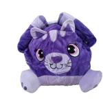 4AKID Plush Insulated Kids Cartoon Lunch Bag - Purple Cat