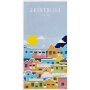 Granadilla Bo-kaap Blue Beach Towel